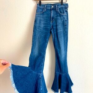 Citizens of Humanity Drew Flounce High Rise Jeans